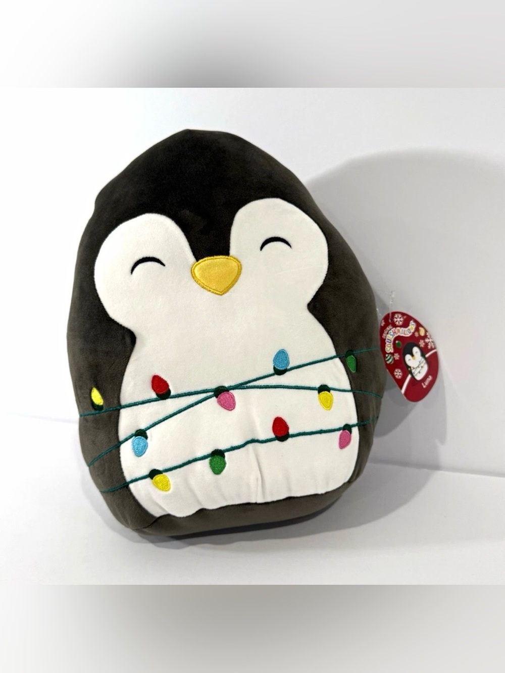 Squishmallows Christmas 2026 Luna the Penguin Plush Stuffed Animal 12in Washable